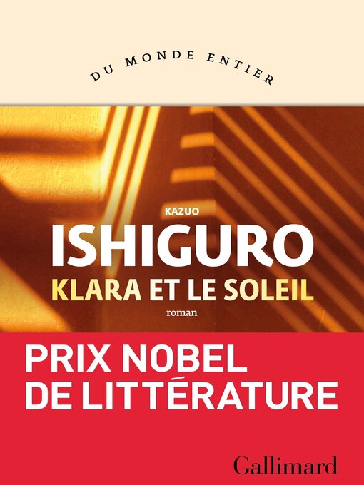 Title details for Klara et le Soleil by Kazuo Ishiguro - Available